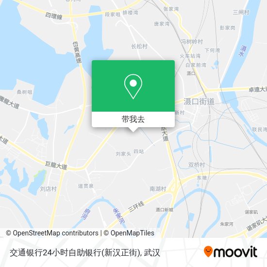 交通银行24小时自助银行(新汉正街)地图
