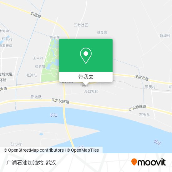 广润石油加油站地图