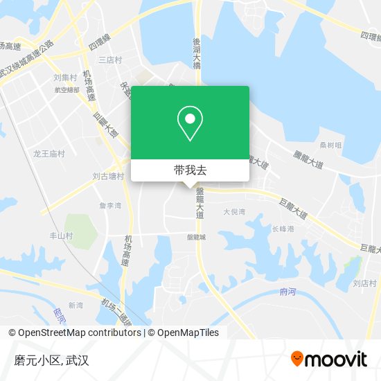 磨元小区地图