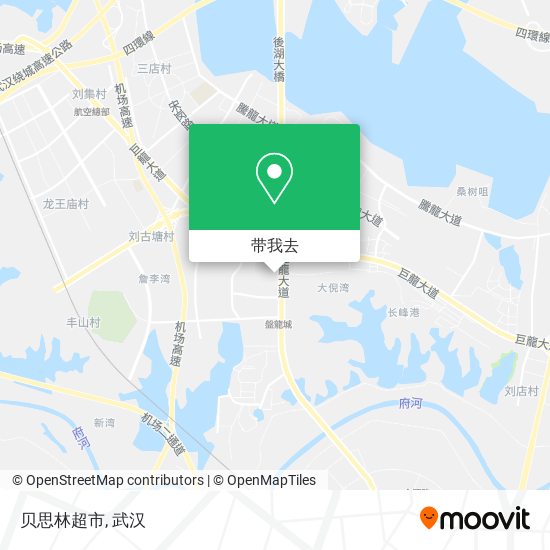 贝思林超市地图