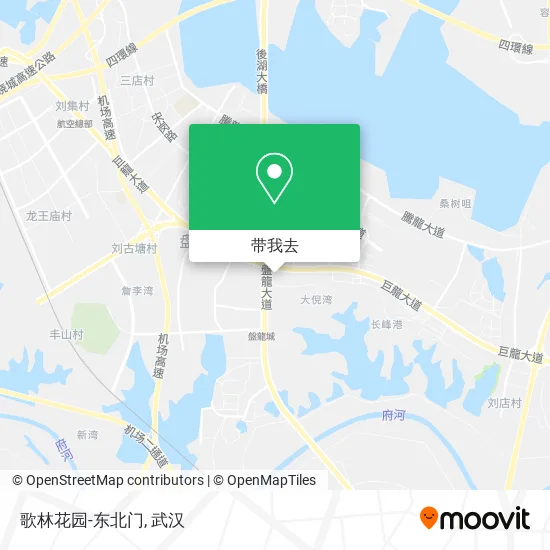 歌林花园-东北门地图