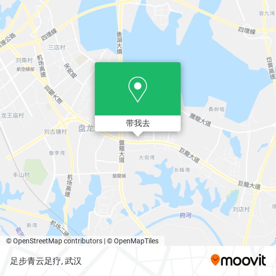 足步青云足疗地图