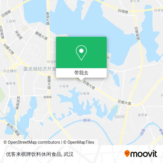 优客来棋牌饮料休闲食品地图