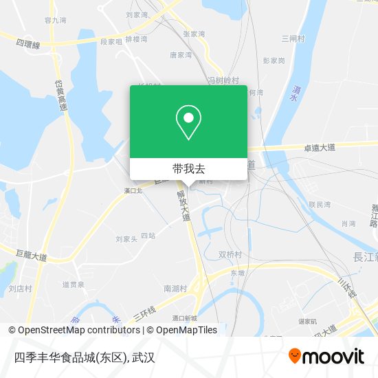 四季丰华食品城(东区)地图