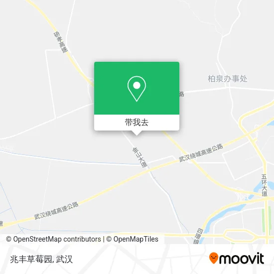 兆丰草莓园地图