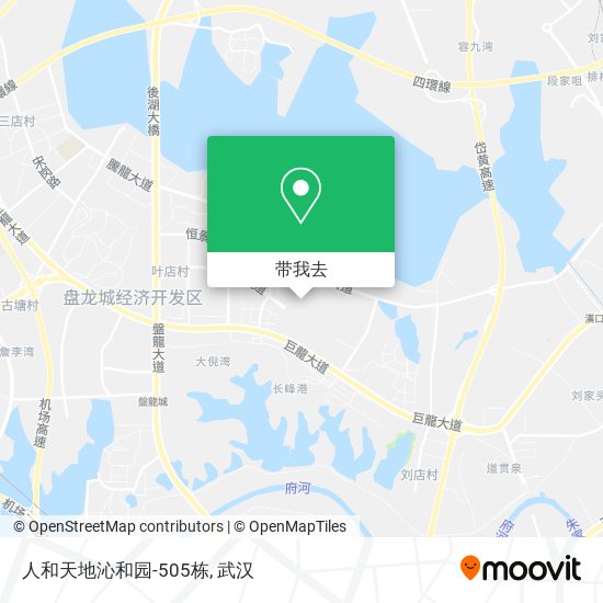 人和天地沁和园-505栋地图