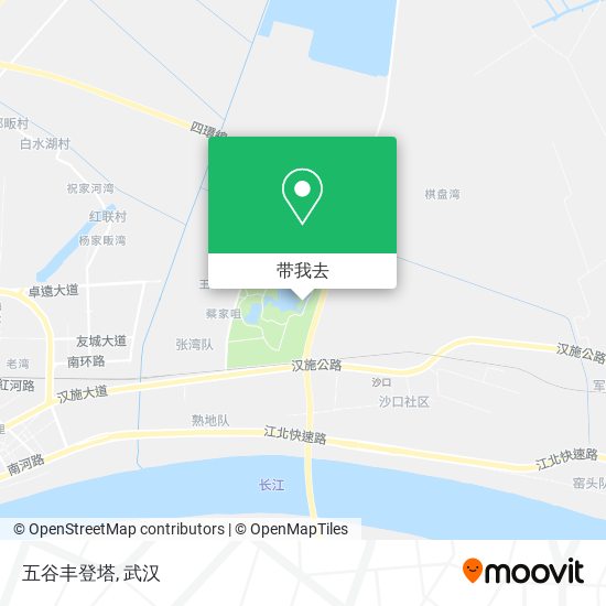 五谷丰登塔地图