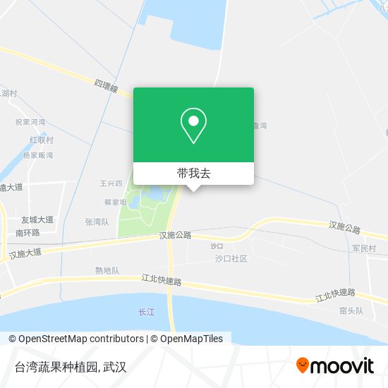 台湾蔬果种植园地图