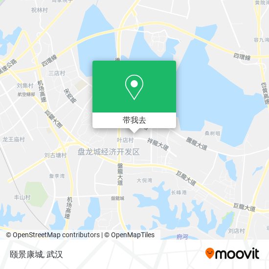 颐景康城地图