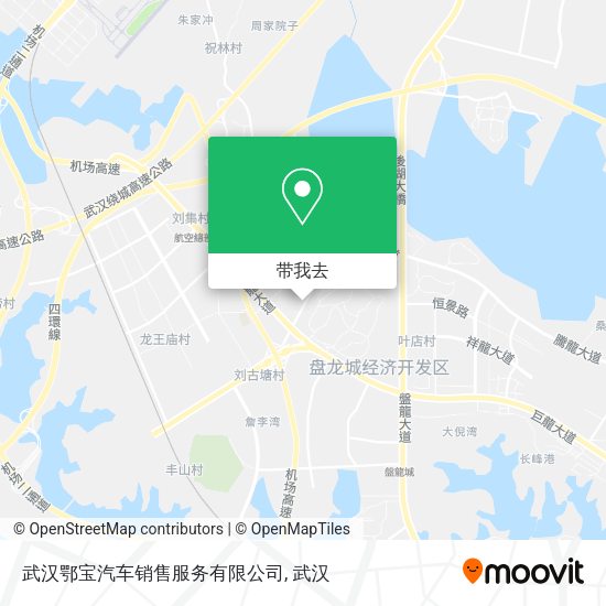 武汉鄂宝汽车销售服务有限公司地图