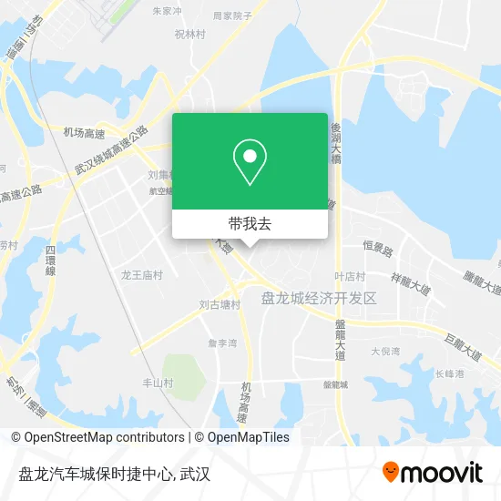 盘龙汽车城保时捷中心地图