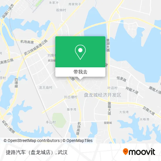 捷路汽车（盘龙城店）地图