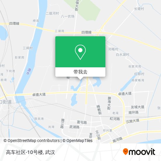 高车社区-10号楼地图