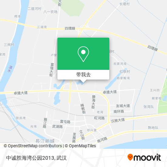中诚胜海湾公园2013地图
