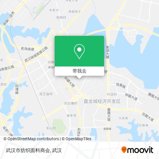 武汉市纺织面料商会地图