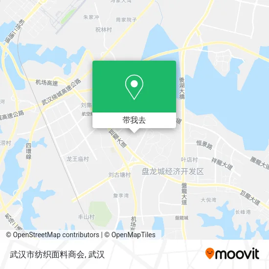武汉市纺织面料商会地图