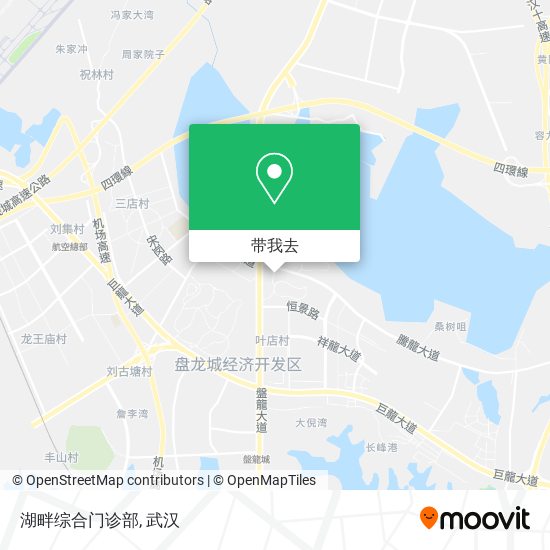 湖畔综合门诊部地图