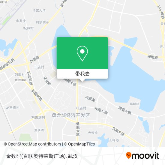 金数码(百联奥特莱斯广场)地图