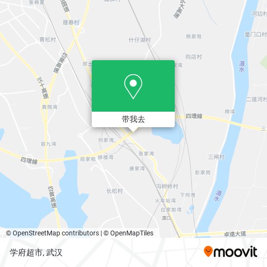 学府超市地图