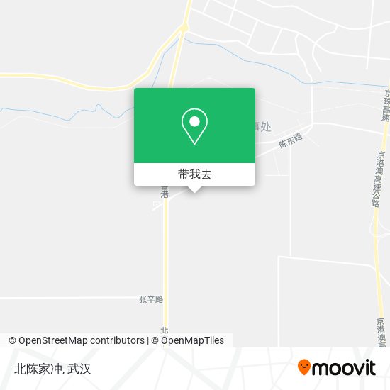 北陈家冲地图