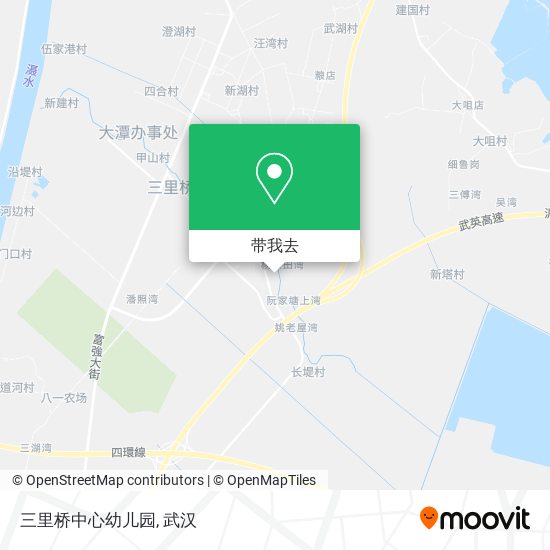 三里桥中心幼儿园地图