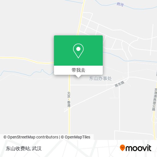 东山收费站地图