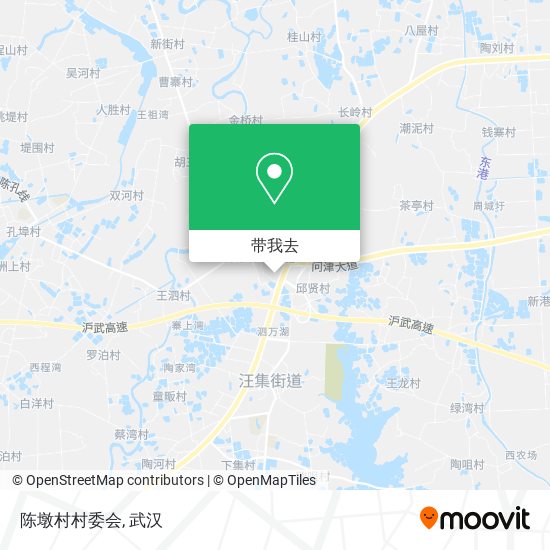 陈墩村村委会地图