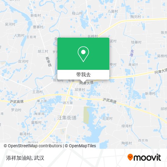 添祥加油站地图
