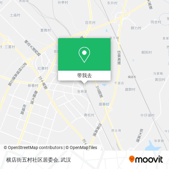 横店街五村社区居委会地图