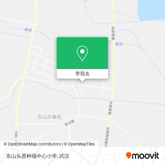 东山头原种场中心小学地图