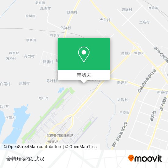 金特瑞宾馆地图