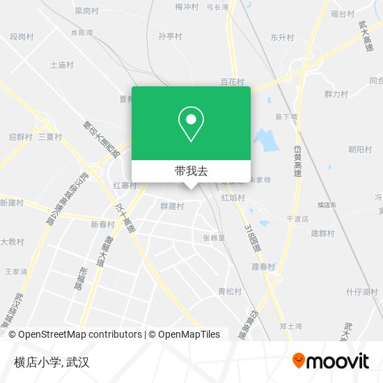 横店小学地图