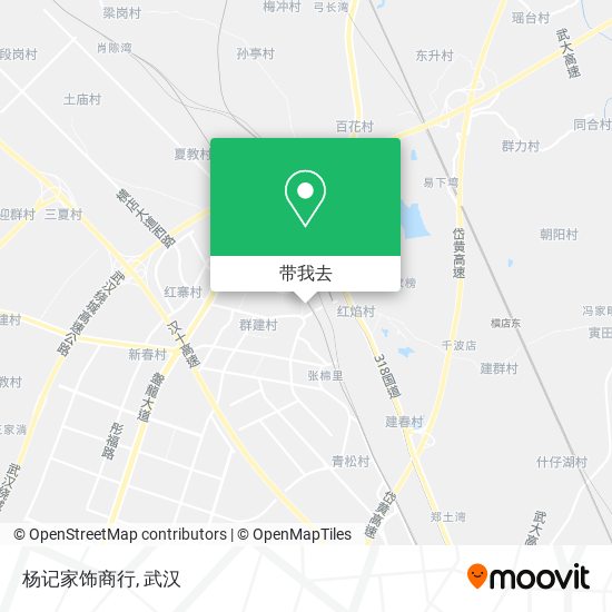 杨记家饰商行地图