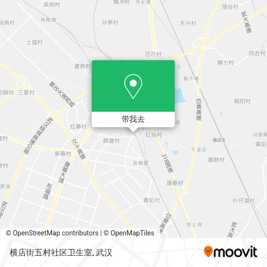 横店街五村社区卫生室地图
