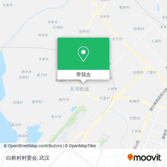 白桥村村委会地图