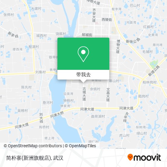 简朴寨(新洲旗舰店)地图