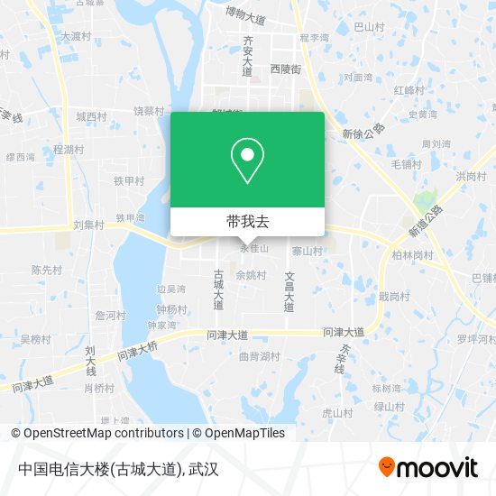 中国电信大楼(古城大道)地图