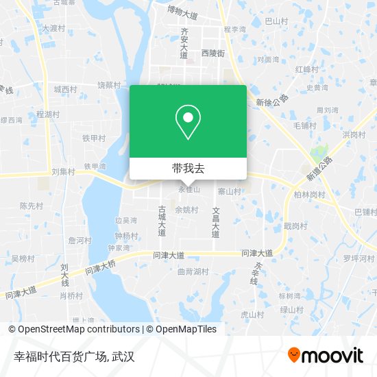 幸福时代百货广场地图
