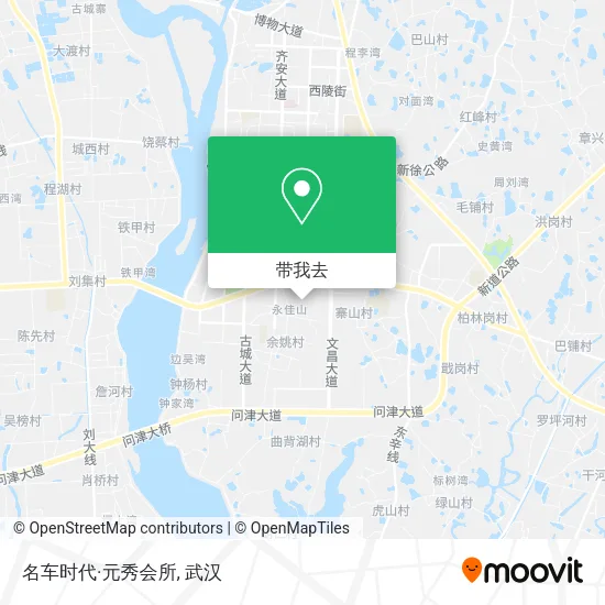 名车时代·元秀会所地图