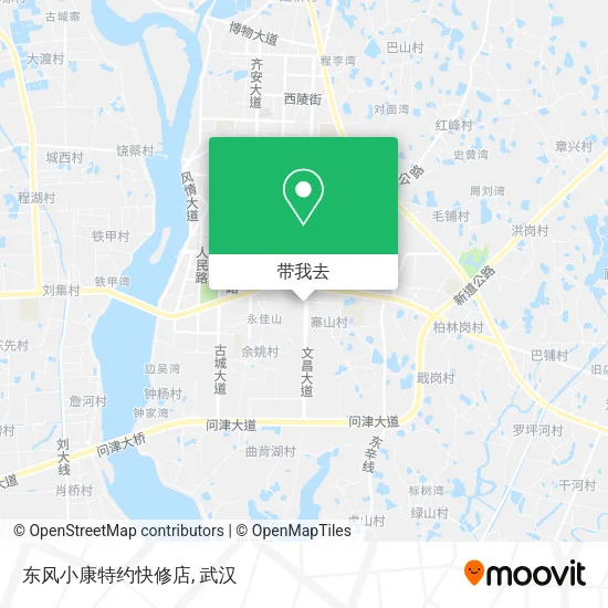 东风小康特约快修店地图