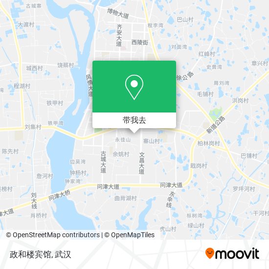 政和楼宾馆地图