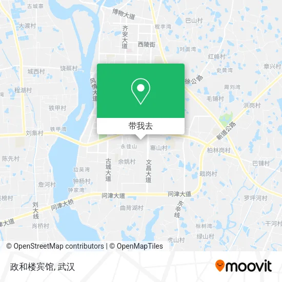 政和楼宾馆地图