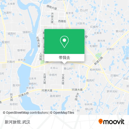 新河旅馆地图