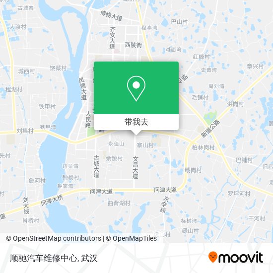 顺驰汽车维修中心地图