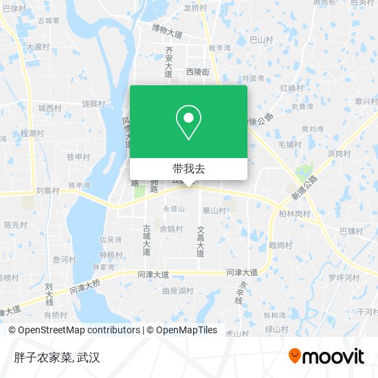 胖子农家菜地图