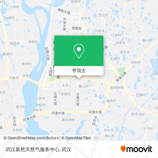 武汉新然天然气服务中心地图