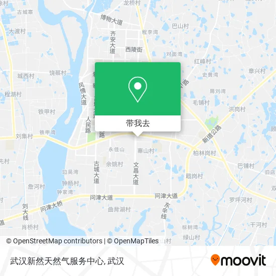 武汉新然天然气服务中心地图