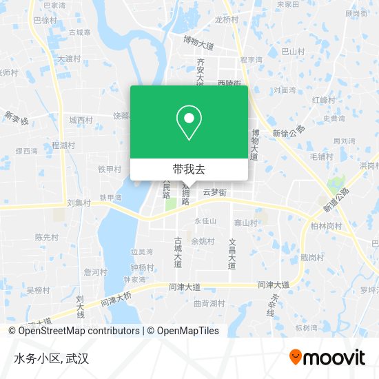 水务小区地图