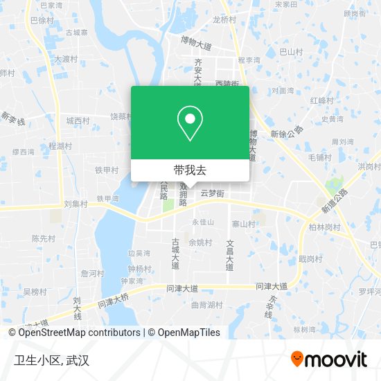 卫生小区地图