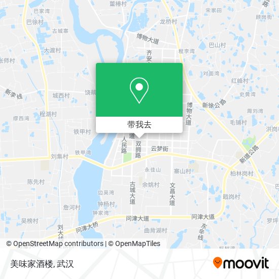 美味家酒楼地图